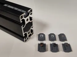 4040 T-Slot Nut Inserts V2 | Extended (M3/M4/M5)