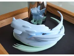 Anamorphic Cute Dragon