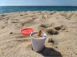 BEACH ASHTRAY (easy print)