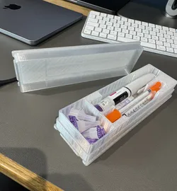 Compact carry case for Mounjaro Kwikpen (Tirzepatide / Zepbound)