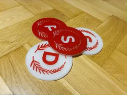 Distinguished Club Program Plaquette / Coaster