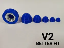 Dome Nut Covers V2 | Perfect Fit (M3-M16)