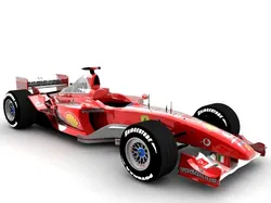 f1 race car f2003