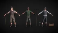 Farmers pack Low-Poly