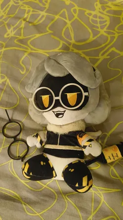 Glasses for V plush (and Vat Vuck?) | Murder Drones | General glasses for plushies/fumos?