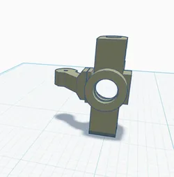 h16bm streering hub left side