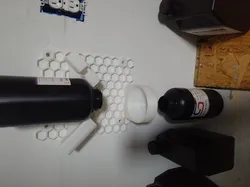 Honeycomb Wall System Resin Vat Drainer