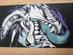 hueforge loup mechant