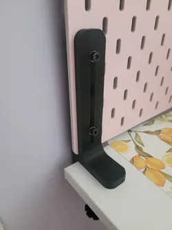 IKEA Skadis desk mount Improved