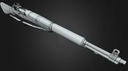 M1 Garand Wireframe