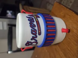 Mini Igloo Can Koozies - Atlanta Braves Theme