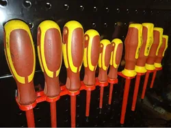 Peg Board Screw Driver Holders