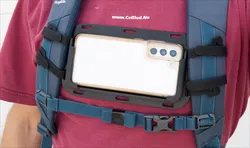 Phone chest mount (parametric)