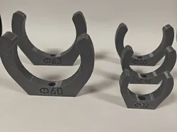 Pipe & Tube Mounting Clips | 32-63mm (M3)
