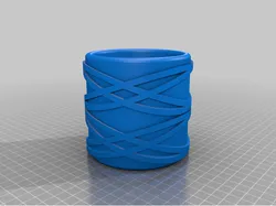 pot a crayon