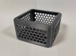 Rounded Hex Storage Bowl | Incurved Rim