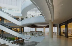 Shopping Mall interior Low-poly 3D model