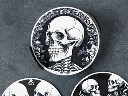 Skeleton Coasters