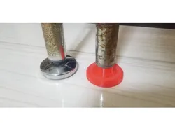 Wire shelf leg