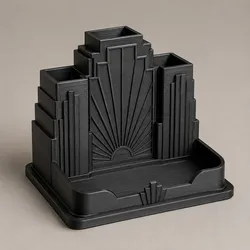 Art-deco  Schreibtischorganizer/Art-deco desk organizer