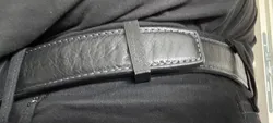 Belt keeper loop