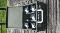 Boite de rangement 6 batteries MAKITA