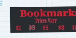 Bookmark created sign