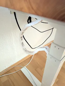 Cable Chain for Standing Desks