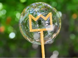 Crown Bubble Wand