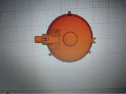 foco torreta sherman/focus turret sherman tank