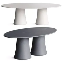 Gervasoni Noa Dining Table 3D model