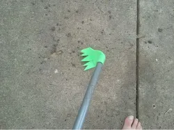 Gutter Rake for Broom Handle