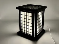 Lantern Style Lamp for Bambu Lab Lamp Kit 001 – Modular 12-Piece Snap-Fit Assembly