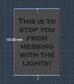 Light Switch Cover/Blocker