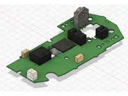 Logitech G305 Main PCB