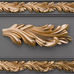 Mk Trim Ornament Vol6 02 3D model