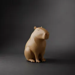 Modern Capybara Figurine