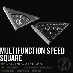 Multifunction Speed Square | Escuadra rápida multifunción