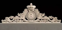 Royal Ornament with Crown 3D model