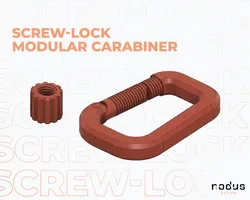 Screw-Lock Modular Carabiner