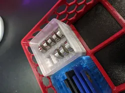 Stackable gridfinity LR44 Battery Holder 1x1x2u