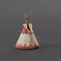 Teepee 3D model