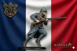 WW1 French Infantryman Charging 2