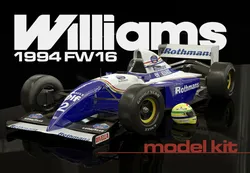 Ayrton Senna's Williams FW16: F1/Formula 1 Car Model Kit
