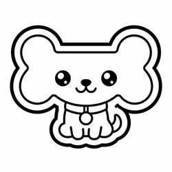 Dog Bone Cookie Cutter