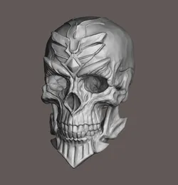 Fane Undead Eternal Skull - 3D Print Ready (Fan Art)