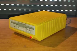 Greaseweazle v4.1 case for 3.5" disk drive (improved)