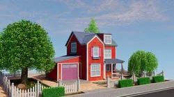 House Low-poly 3D model