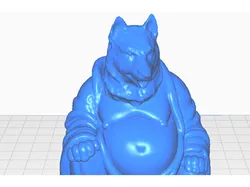 Husky Buddha (Canine Collection)