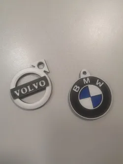 Keychains BMW MB Volvo